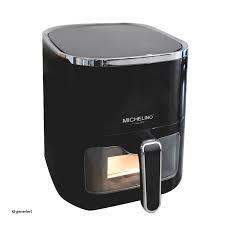 MICHELINO Heißluftfritteuse schwarz Metall ca. 5 l